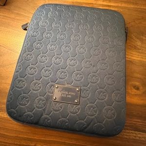 Navy blue Michael Kors IPad Case